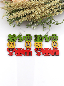 Bông Tai Gỗ <span class=keywords><strong>Blaster</strong></span> To <span class=keywords><strong>Blaster</strong></span> Cắt Laser - Product Image 5