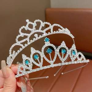 تيجان عرس تاج بالجملة مع حجر الراين لفتاة سبائك الزنك أنماط مختلفة للاختيار - Product Image 4