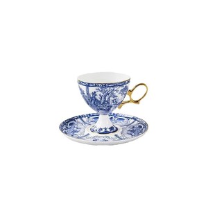 Exquisite Eco-Friendly Chinese Style Light Luxury Bone China 220ml <b>Tea</b> Cup Saucer <b>Set</b> Afternoon Coffee Cup Plate Gift Box - Product Image 1