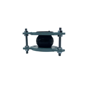 Compensateur DN450 DN100 Connecteur à bille EPDM à bride simple <span class=keywords><strong>Soufflet</strong></span> sphérique flexible Joint d'expansion Junta De Goma Joint en caoutchouc - Product Image 3