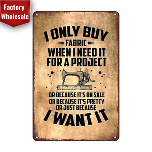 Carteles de Metal para Colgar, Carteles Motivacionales de Metal para Colgar, Dentista, Esquí, Farmacéutico, Costura, Soldadura, Ajedrez, Oficial de Policía - Product Image 1