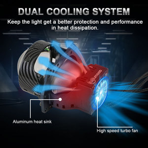 Accessori LELANPU, Fari per Moto 12V, Lente Fisheye in Vetro, Luce Fendinebbia per Auto, Proiettore Laser, Fari LED per Suzuki e <span class=keywords><strong>Peugeot</strong></span> - Product Image 4