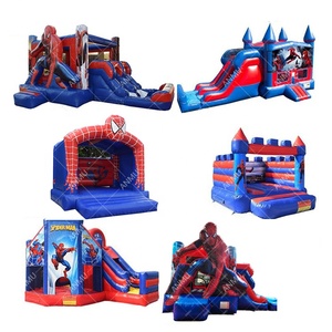 Thương mại <span class=keywords><strong>Spiderman</strong></span> <span class=keywords><strong>Inflatable</strong></span> Bouncer nhà trả lại cho người lớn và trẻ em lâu đài <span class=keywords><strong>bouncy</strong></span> công viên giải trí - Product Image 5