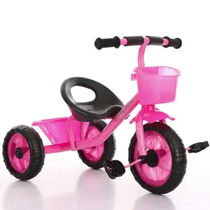 Cina Hot Dijual Bayi Roda Tiga Sepeda Anak-anak Logam Mainan Sepeda untuk 3-6 Tahun Tua Anak Bayi Roda Tiga