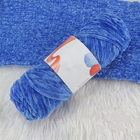 Fil Chenille de haute qualité brillant 41 couleurs 100g Polyester Chenille gros fil pour le tissage à la main