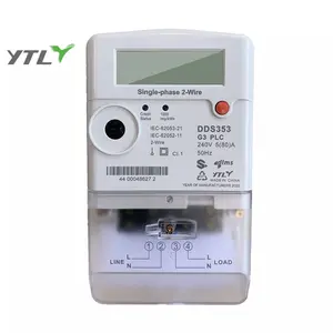 YTL pré-pago medidor Split Tipo Monofásico 2 Fio Comunicação sem fio STS Energy Meter 1p