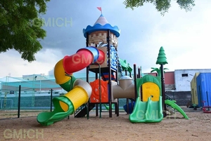 Équipement de terrain de <span class=keywords><strong>jeux</strong></span> pour bébés en plein air pour hôtel-resort en Turquie, <span class=keywords><strong>jeux</strong></span> de jardin commerciaux en plein air, toboggan en plastique, ensemble de <span class=keywords><strong>jeux</strong></span> à vendre - Product Image 3