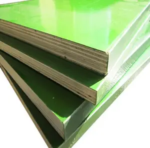 Green/Blue PP Film Sheet 15mm Birch Poplar Core WBP Phenolic Glue Construction Formwork Shuttering Plywoods
