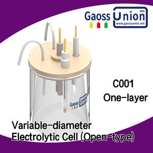 C001 Serie 220V Elektro chemische Zelle mit variablem Durchmesser Standard prüfgeräte für Elektrolyse zellen - Product Image 4