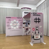 Stand d'exposition modulaire pliable en aluminium, taille extensible, montage facile, 10x10, stand de salon professionnel