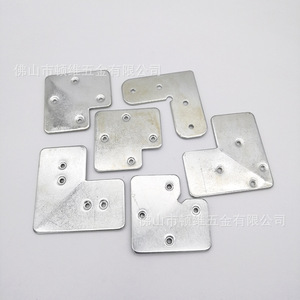 Supports d'angle en aluminium Autonomy 71x28,5 mm, connecteurs en L à angle droit pour portes, fenêtres et décoration intérieure - Product Image 1
