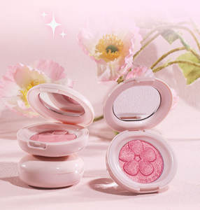 סומק חדש סִגְנוֹן עם הטבעה תלת-ממדית, קומפקטי, מנצנץ, סומק פנים וורוד, פלטת סומק, סומק שימר - Product Image 6