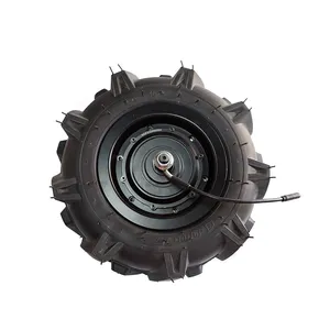 11 Inch Elektrische Gemotoriseerde Kruiwagen Hub Motor 100n.m Hoge Koppel Versnelde Elektrische Kruiwagen Hub Motor