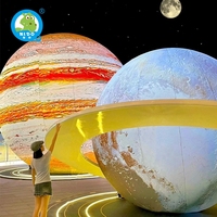 Modèle gonflable de l'univers à neuf planètes, espace, air, ballon de la Terre et de la Lune, exposition, publicité, décoration, éducation scientifique