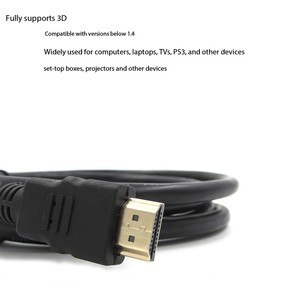 Chất lượng cao HDTV 2.0 18gbps 4K Video HDM1 Cáp tương thích với nhiều thiết bị Nam đến Nam HDTV Cáp cho văn phòng - Product Image 4