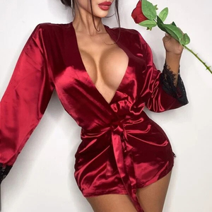 Lingerie en dentelle pour la Saint-Valentin, <span class=keywords><strong>nuisette</strong></span> pour lune de miel, pyjamas pour femme, robes sexy, vêtements de nuit pour femme - Product Image 2