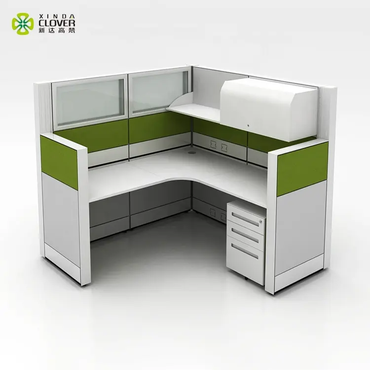 Cubicolo scrivania ufficio modulare Privacy Workstation mobili moderni per pareti divisorie per ufficio