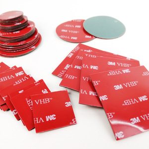 Adesivo biadesivo trasparente acrilico circolare quadrato multi specificazione schiuma biadesivo - Product Image 6