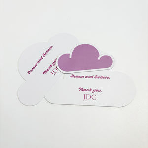 Высококачественная индивидуальная деловая складная бумажная карточка глянцевая отделка двухсторонняя рекламная визитная карточка - Product Image 3