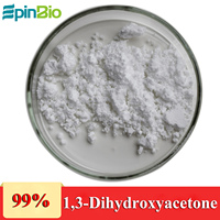 Ingrédients cosmétiques sans soleil, poudre de DHA 99% dihydroxyacétone
