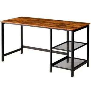 KOSTENLOSE MUSTER 2 Lager regale Industrial Office Study Desk Spieltisch mit dickerer Tischplatte Writing Study Table Office