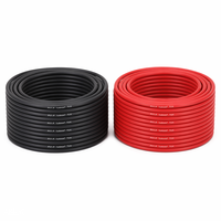 Kabel Surya Fotovoltaik UL4703 PV Wire 10AWG 12AWG 600V 2000V Tahan Sinar Matahari IP68 Kelas A Tahan Api untuk Pasar AS