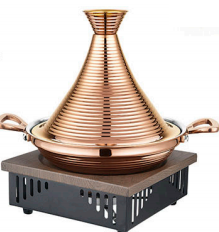 Golden wood grain rack set