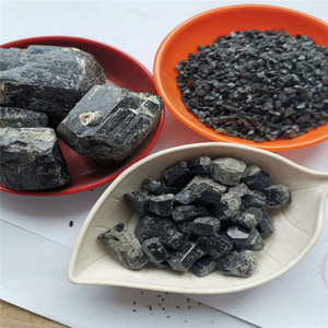 Giá Rẻ Giá Đen Tourmaline Bột Tự Nhiên Tourmaline Màu Đen Thô Tourmaline - Product Image 5