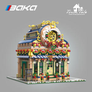 Baka 33202-6 Bloques de Construcción de Plástico para Escenas de Calle, Modelo de Taller de Donuts, Juguete Educativo de Ensamblaje, Más de 800 Bloques para Niños de 8 a 13 Años - Product Image 4