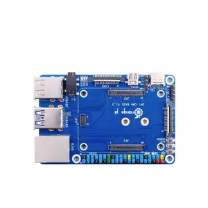 Orange Pie CM4 Baseplate Orange Pi CM4 Expansion Board RJ45 Gigabit Network Port CSI/M.2 M-KEY Port