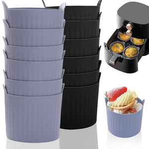 Stampi per Torte <span class=keywords><strong>in</strong></span> Silicone Alimentare Rinforzato, Sicuri per Friggitrice ad Aria e Forno, Bestseller per Uso Domestico - Product Image 1