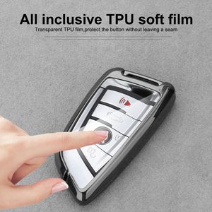 Ốp bảo vệ chìa khóa xe bằng TPU bền, chống xước & chống sốc, dễ lắp đặt, thiết kế đẹp mắt, dành cho tất cả các dòng xe <span class=keywords><strong>BMW</strong></span>, tình trạng mới. - Product Image 4