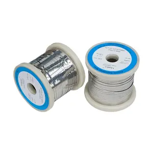 Tankii 0,04mm /8mm/ 10mm alambre de resistencia eléctrica Nichrome 80 alambre plano/redondo Nichrome precio