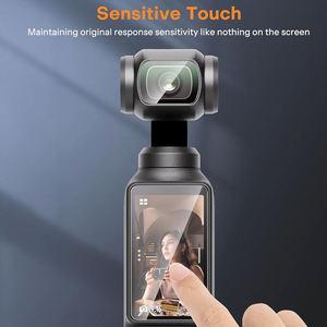 ฟิล์มกันรอยหน้าจอแบบกำหนดเองสำหรับ DJI OSMO Pocket 3 Ultra HD กระจกนิรภัย 9H ป้องกันเลนส์กล้อง ผู้จัดจำหน่ายขายส่ง - Product Image 3