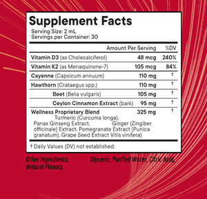 Prix de gros Poivre de Cayenne Aubépine Betterave Gingembre Supplément de Curcuma avec Vitamine <span class=keywords><strong>K2</strong></span> D3 Grenade Pépins de Raisin Tous - Product Image 2