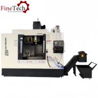 VMC1160 Pusat Pemesinan Vertikal CNC Otomatis Berakurasi Tinggi untuk Mengontrol Meja Kerja Besar untuk Bagian Pelat, Cangkang, dan Cakram.