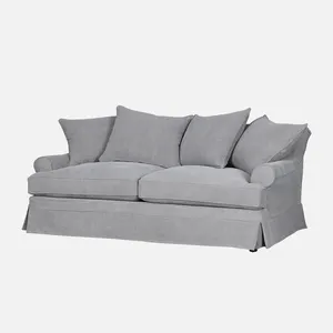 Modern Luxury Grey Sectional Sofa Set for Living Room and Dining Classic Style Furniture Brands