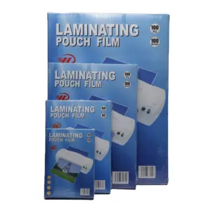 Yulong 3 mil 5 mil 7 mil Matte glossy Thermal Laminate Sheet Film A4 Letter Size Pouches