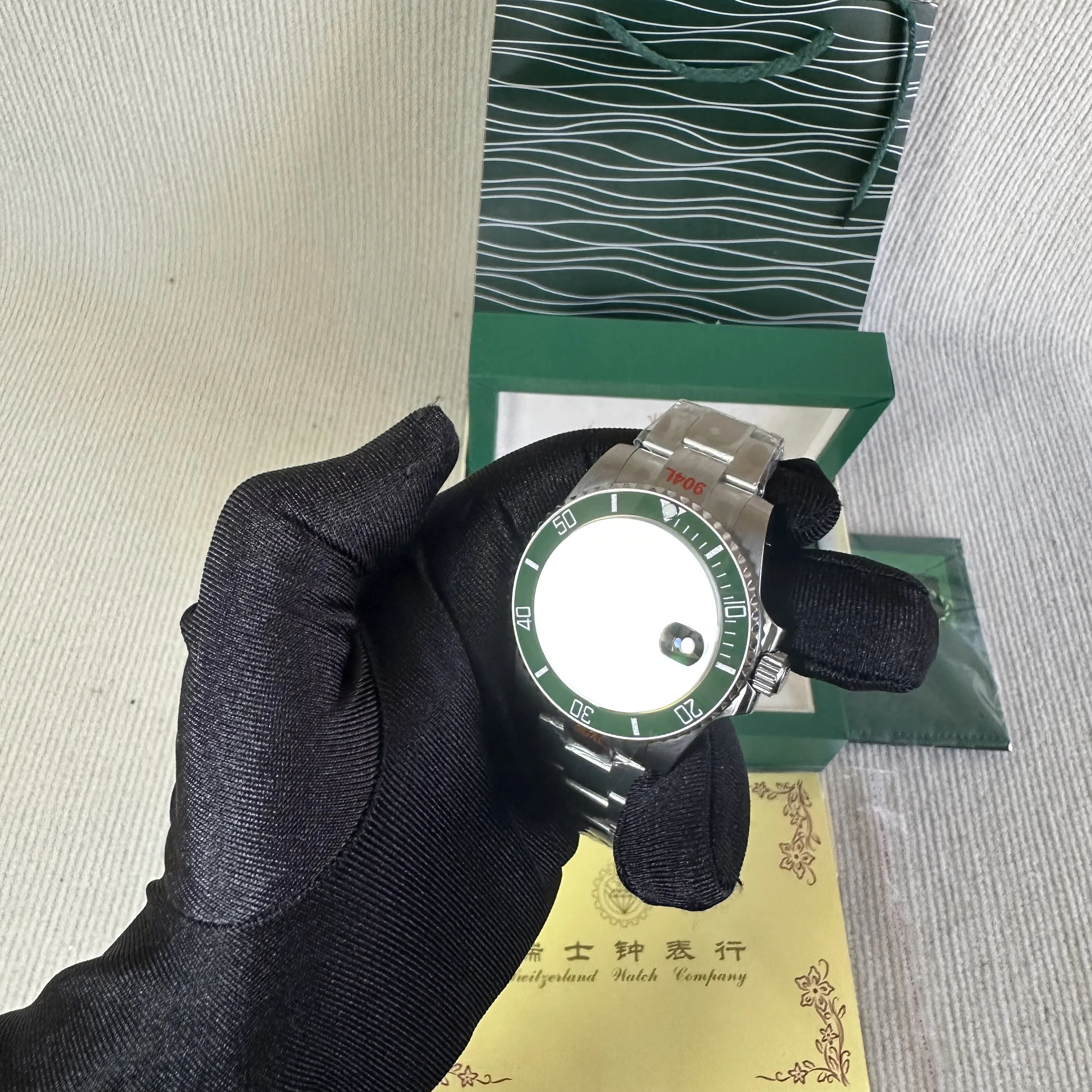 5A top Super clone original brand mechanical watch 904L sapphire waterproof men's watch for rolexables 3235 mechanical watch