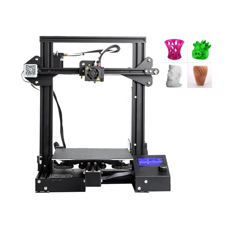 High Precision FDM 3D Printer DIY Kit 3D Print Machinery Printing Size 220*220*250mm for Home /Education Use