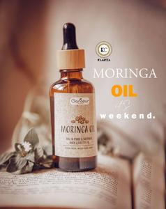 Huile de Moringa pressée à froid Klariza Sprl Pure Essentielle 50ml Anti-Poches Sous les Yeux Éclaircissante Soin de la Peau Tous Types de Peau Fraîcheur Durable - Product Image 5