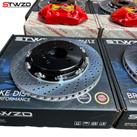 Kit d'étriers de frein arrière à 4 pistons GT4 pour Ford F-150 Chevrolet Silverado Ram 1500 GMC Sierra Toyota Tundra