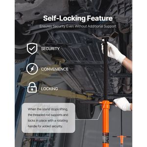 Support de support de palan en acier de capacité DB 3/4Ton avec base ronde sous le support de cric de levage - Product Image 5