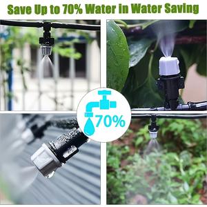 Kit de Riego por Goteo, Tubo de PVC de 20 m, Sistema de Riego Automático para Jardines y Plantas - Product Image 4