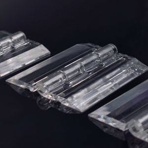 Charnières transparentes en acrylique, charnières pliantes en verre organique renforcé, accessoires de charnières en cristal - Product Image 4