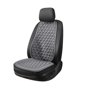 Coussin de siège de voiture universel toutes saisons diamant avec oreiller de dossier respirant accessoire lavable antidérapant ventilé AliExpress - Product Image 5