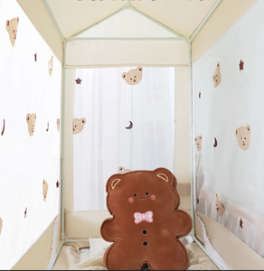 Red de seguridad con dosel para tienda de campaña de cuna plegable de verano para uso doméstico en habitación de niños para mantener al bebé dentro y fuera - Product Image 5