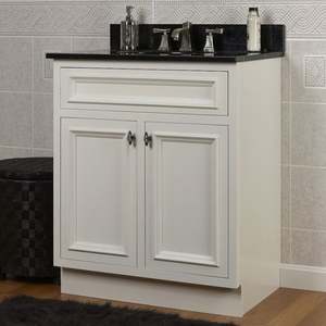 <b>Bathroom</b> <b>Cabinet</b> Solid <b>Wood</b> White Color <b>Bathroom</b> Furniture <b>Cabinet</b> - Product Image 5