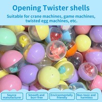 Vente en gros pas cher 45/55/75/100mm Bonne qualité Jouets en capsule Œuf en plastique Distributeur automatique de jeux à pièces HUIXING HX-6 Prise US