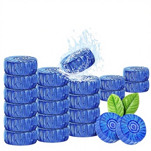 Paquete de 20 Tabletas Limpiadoras de Inodoro Automáticas, Desechables, Duraderas y Prácticas, Eliminan las Manchas Amarillas del Inodoro, <span class=keywords><strong>Limpieza</strong></span> Conveniente del Inodoro - Product Image 1